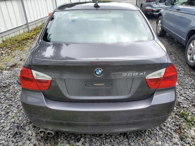 WBAVC93528K042675 - 2008 BMW 328 XI GRAY photo 6