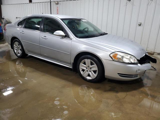 2G1WA5EK2B1134765 - 2011 CHEVROLET IMPALA LS SILVER photo 4