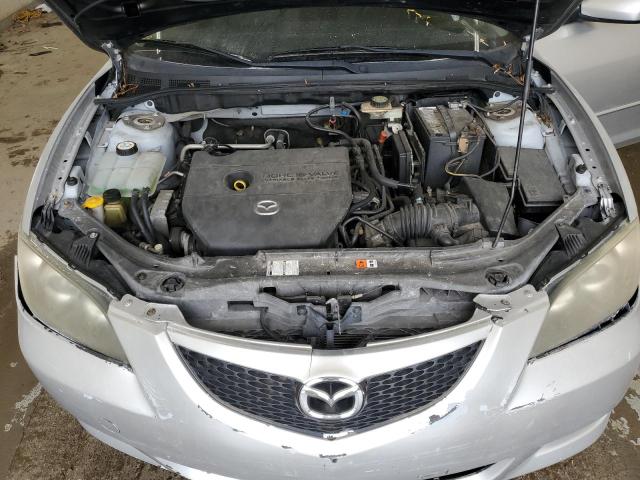 JM1BK32F861509343 - 2006 MAZDA 3 I SILVER photo 11