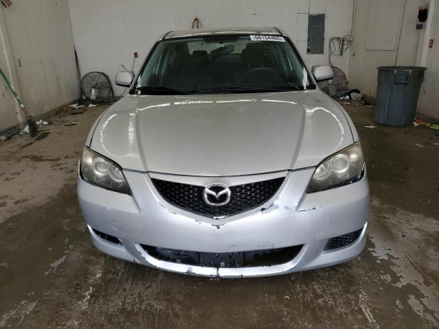 JM1BK32F861509343 - 2006 MAZDA 3 I SILVER photo 5
