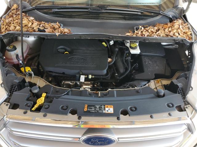 1FMCU0GD7HUC88237 - 2017 FORD ESCAPE SE 棕色 照片 11