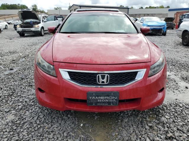 1HGCS1B89AA000950 - 2010 HONDA ACCORD EXL RED photo 5