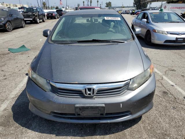 19XFB5F56CE002268 - 2012 HONDA CIVIC NATURAL GAS GRAY photo 5