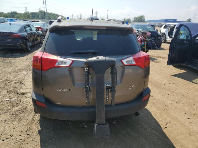 JTMRFREV8D5011173 - 2013 TOYOTA RAV4 XLE GRAY photo 6
