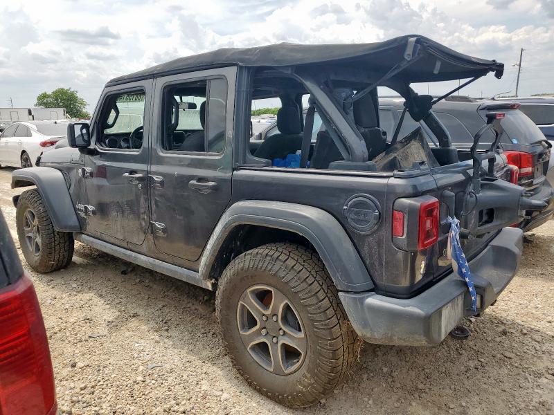 1C4HJXDG9JW133970 - 2018 JEEP WRANGLER U SPORT Сірий фото 2