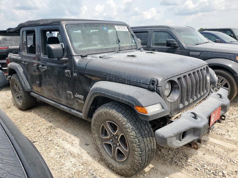 1C4HJXDG9JW133970 - 2018 JEEP WRANGLER U SPORT Сірий фото 4