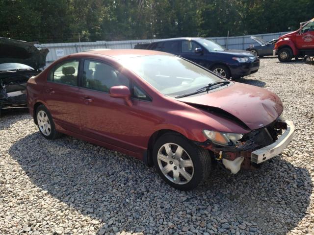2HGFA1F55AH548932 - 2010 HONDA CIVIC LX ბურგუნდია ფოტო 4