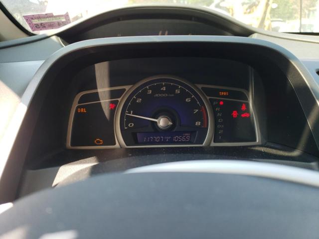 2HGFA1F55AH548932 - 2010 HONDA CIVIC LX ბურგუნდია ფოტო 9