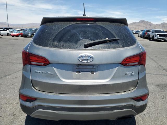5NMZTDLB4JH069679 - 2018 HYUNDAI SANTA FE SPORT GRAY photo 6