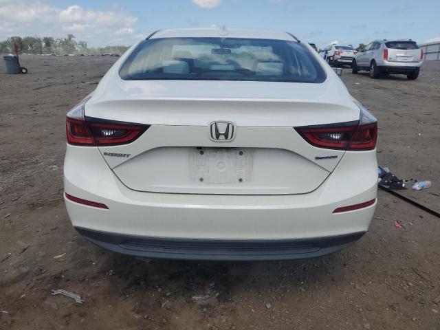 19XZE4F57KE024471 - 2019 HONDA INSIGHT EX WHITE photo 6