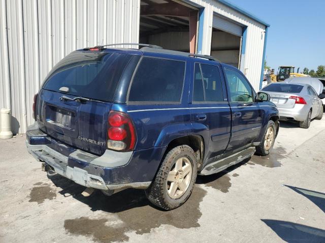 1GNDT13S722172651 - 2002 CHEVROLET TRAILBLAZE BLUE photo 3