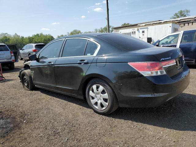 1HGCP2F35BA047349 - 2011 HONDA ACCORD LX შავი ფოტო 2