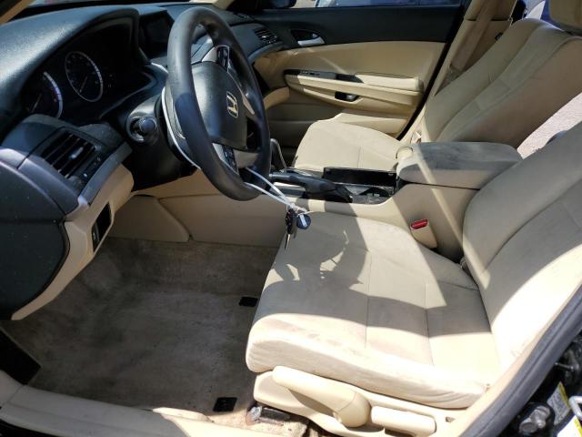 1HGCP2F35BA047349 - 2011 HONDA ACCORD LX შავი ფოტო 7