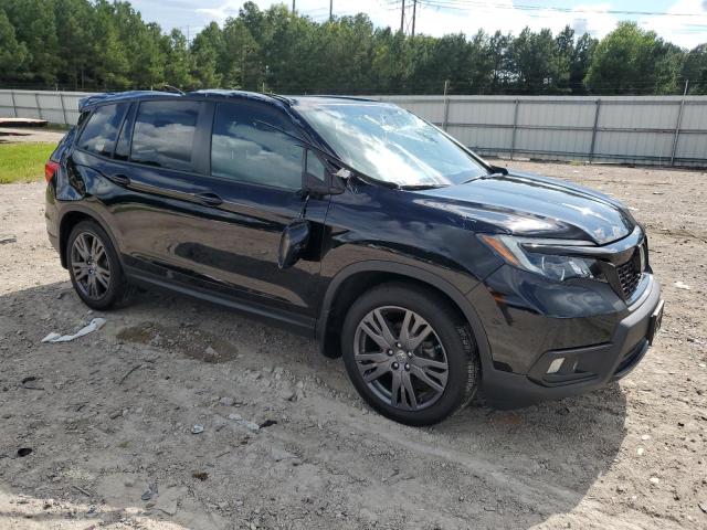 5FNYF7H50MB008715 - 2021 HONDA PASSPORT EXL Siyah fotoğraf 4