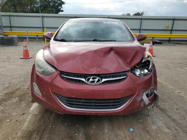 5NPDH4AE7DH330920 - 2013 HYUNDAI ELANTRA GLS MAROON photo 5