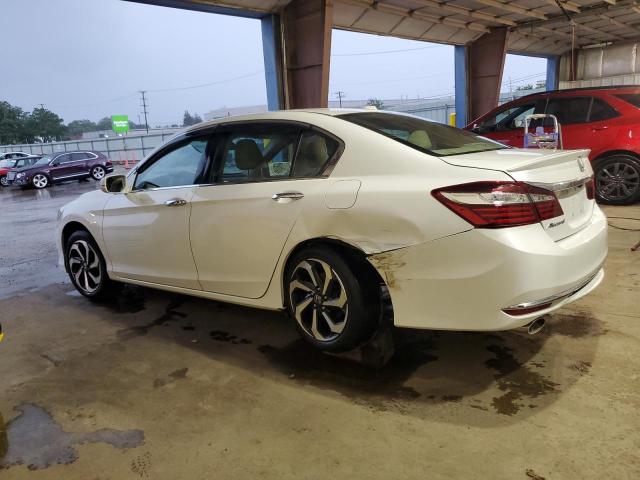 1HGCR3F87GA006272 - 2016 HONDA ACCORD EXL WHITE photo 2