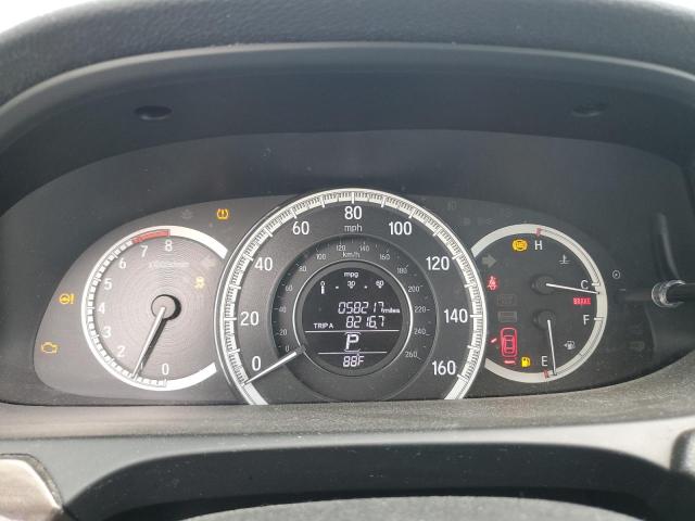 1HGCR3F87GA006272 - 2016 HONDA ACCORD EXL WHITE photo 9