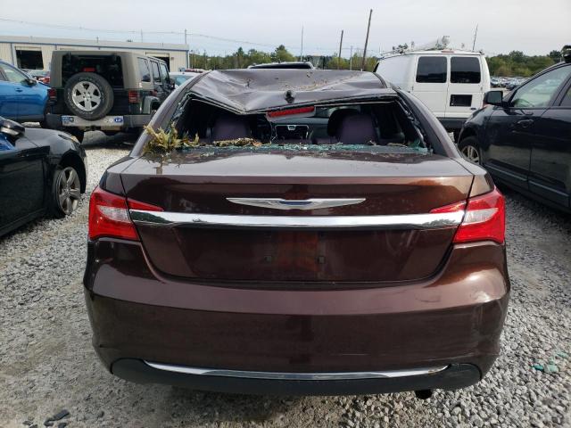 1C3CCBAB5DN616984 - 2013 CHRYSLER 200 LX BROWN photo 6