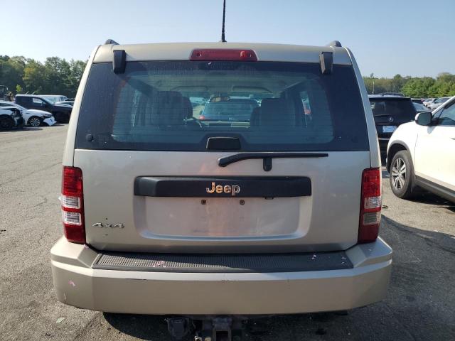 1J4PN2GK8AW104750 - 2010 JEEP LIBERTY SPORT بيج صورة 6