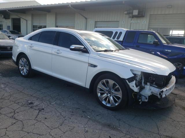 1FAHP2FW5BG138784 - 2011 FORD TAURUS LIMITED WHITE photo 4