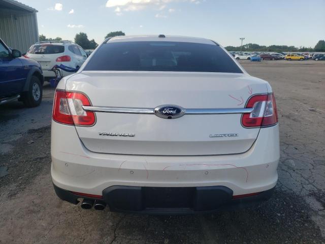 1FAHP2FW5BG138784 - 2011 FORD TAURUS LIMITED WHITE photo 6