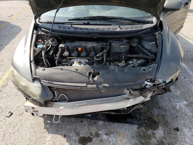 2HGFA16928H502231 - 2008 HONDA CIVIC EXL ნაცრისფერი ფოტო 11