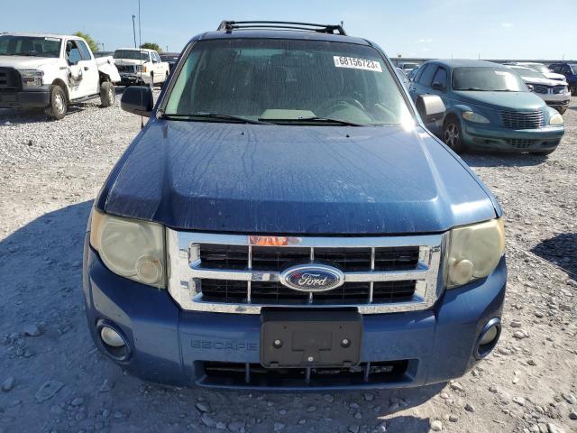 1FMCU03178KE79017 - 2008 FORD ESCAPE XLT BLUE photo 5