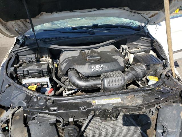 1C4RJFAG3CC197221 - 2012 JEEP GRAND CHEROKEE LAREDO თეთრი ფოტო 11