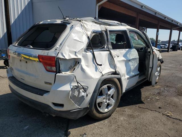 1C4RJFAG3CC197221 - 2012 JEEP GRAND CHEROKEE LAREDO თეთრი ფოტო 3