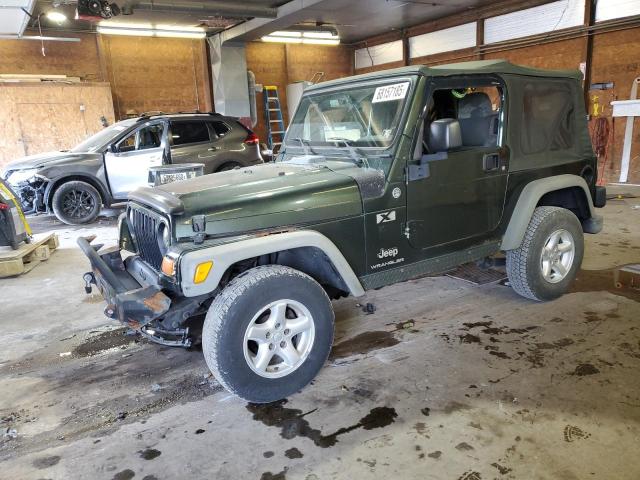 2005 JEEP WRANGLER X, null