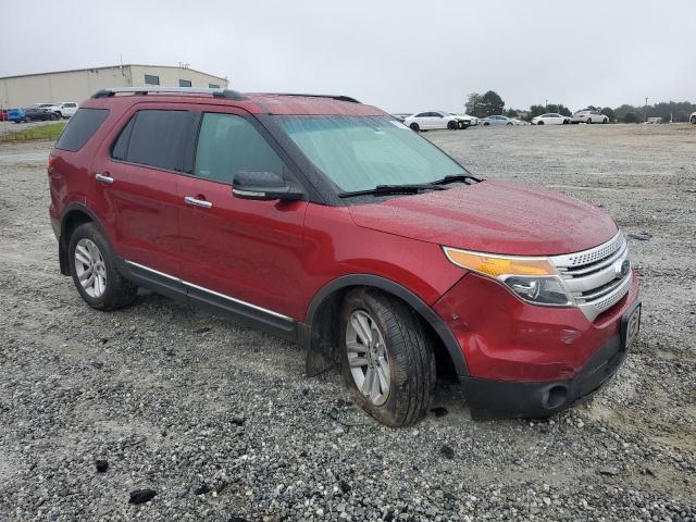 1FM5K7D88DGB50844 - 2013 FORD EXPLORER XLT წითელი ფოტო 4