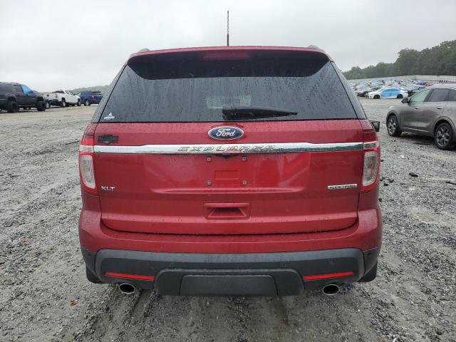 1FM5K7D88DGB50844 - 2013 FORD EXPLORER XLT წითელი ფოტო 6