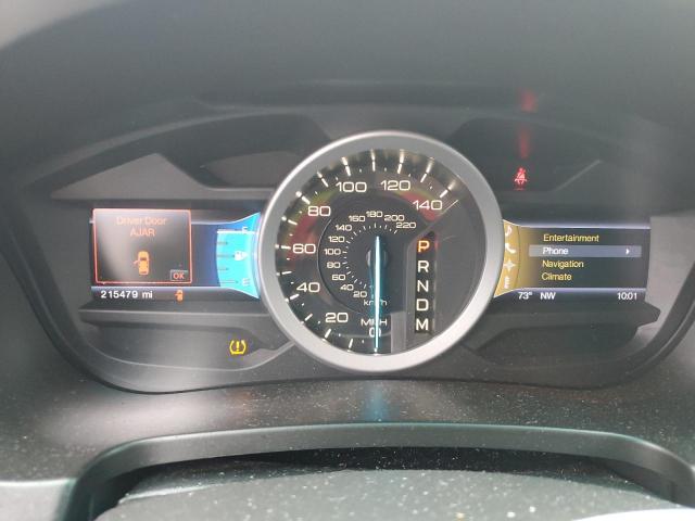 1FM5K7D88DGB50844 - 2013 FORD EXPLORER XLT წითელი ფოტო 9