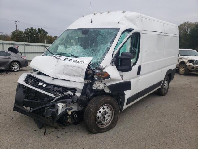 3C6TRVCG6KE528393 - 2019 RAM PROMASTER 2500 HIGH أبيض صورة 1