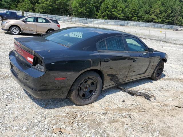2C3CDXAT1EH367922 - 2014 DODGE CHARGER POLICE BLACK photo 3