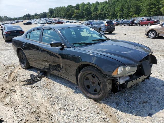 2C3CDXAT1EH367922 - 2014 DODGE CHARGER POLICE BLACK photo 4