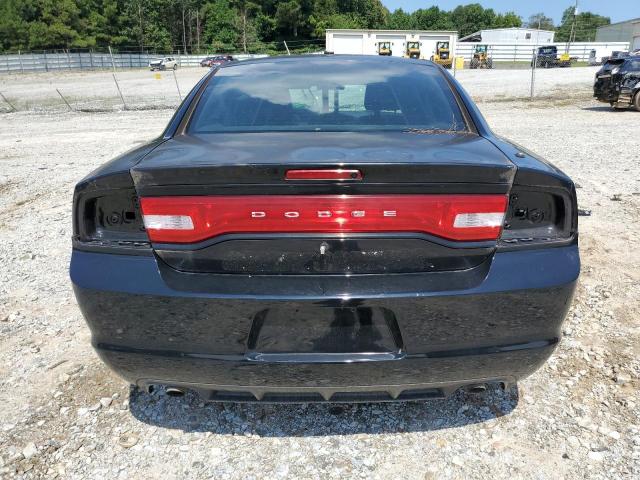 2C3CDXAT1EH367922 - 2014 DODGE CHARGER POLICE BLACK photo 6