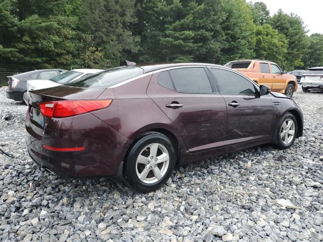 5XXGM4A75FG478847 - 2015 KIA OPTIMA LX BURGUNDY photo 3