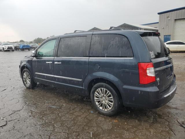 2C4RC1CG4DR777323 - 2013 CHRYSLER TOWN & COU TOURING L BLUE photo 2