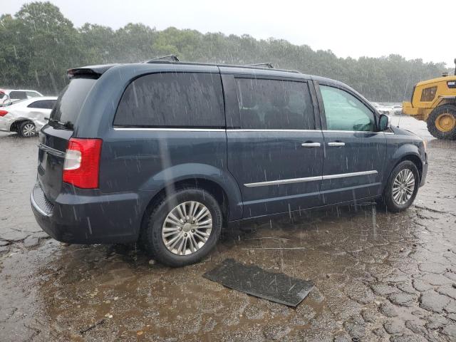 2C4RC1CG4DR777323 - 2013 CHRYSLER TOWN & COU TOURING L BLUE photo 3