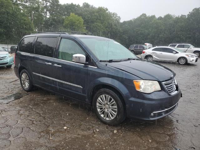2C4RC1CG4DR777323 - 2013 CHRYSLER TOWN & COU TOURING L BLUE photo 4