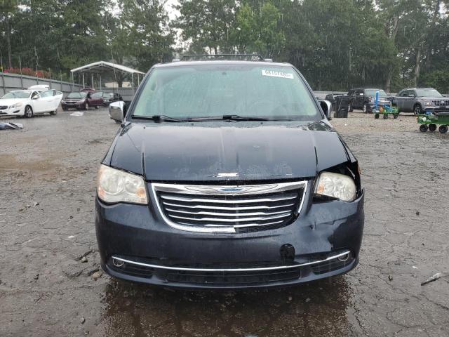 2C4RC1CG4DR777323 - 2013 CHRYSLER TOWN & COU TOURING L BLUE photo 5