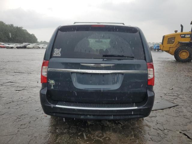 2C4RC1CG4DR777323 - 2013 CHRYSLER TOWN & COU TOURING L BLUE photo 6