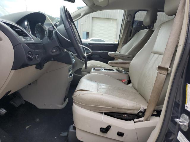 2C4RC1CG4DR777323 - 2013 CHRYSLER TOWN & COU TOURING L BLUE photo 7