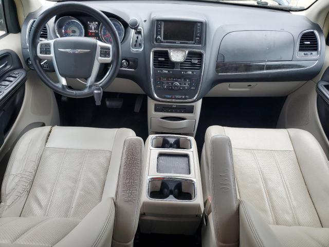 2C4RC1CG4DR777323 - 2013 CHRYSLER TOWN & COU TOURING L BLUE photo 8