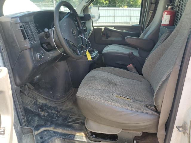 1GCWGFCG6D1159039 - 2013 CHEVROLET EXPRESS G2 WHITE photo 7