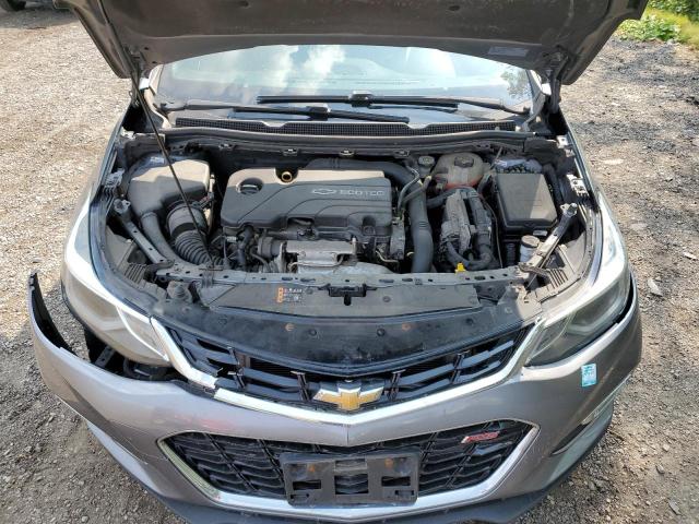1G1BD5SM6J7127816 - 2018 CHEVROLET CRUZE LT ნაცრისფერი ფოტო 11