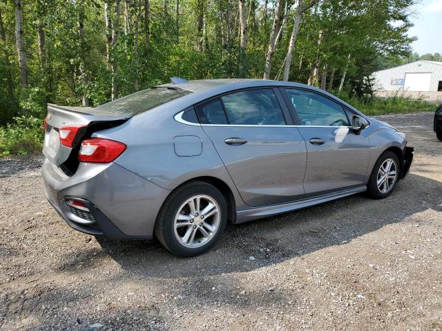 1G1BD5SM6J7127816 - 2018 CHEVROLET CRUZE LT ნაცრისფერი ფოტო 3