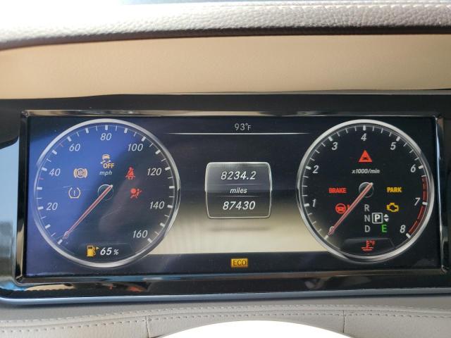 WDDUG8FB4EA044062 - 2014 MERCEDES-BENZ S 550 4MATIC BLACK photo 9