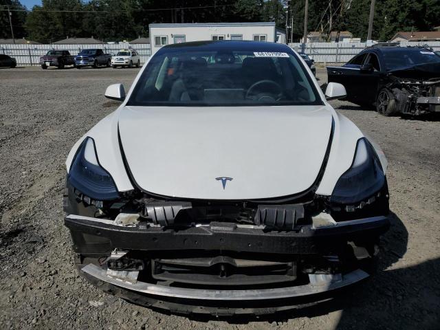 5YJ3E1EA6PF405233 - 2023 TESLA MODEL 3 WHITE photo 5